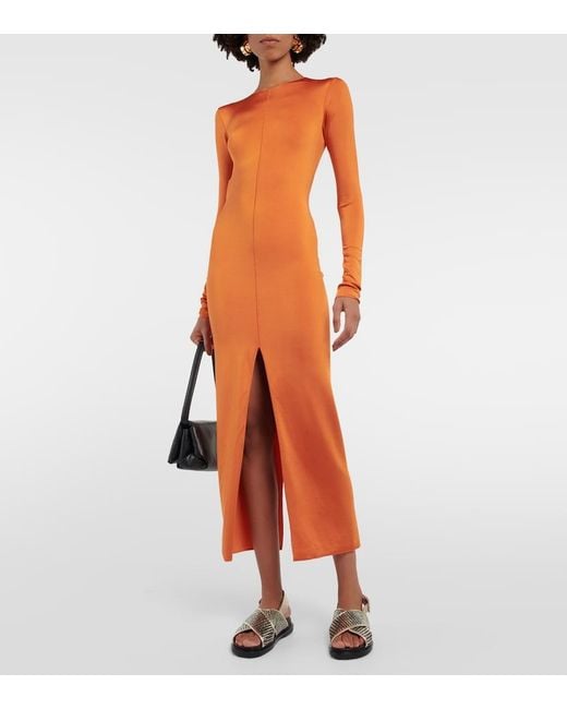 Marni Orange Marine Dresses