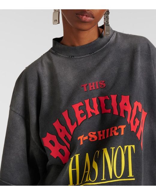 Balenciaga Black Not Been Done T-Shirt
