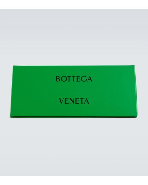 Bottega Veneta Brille Knot in Metallic für Herren