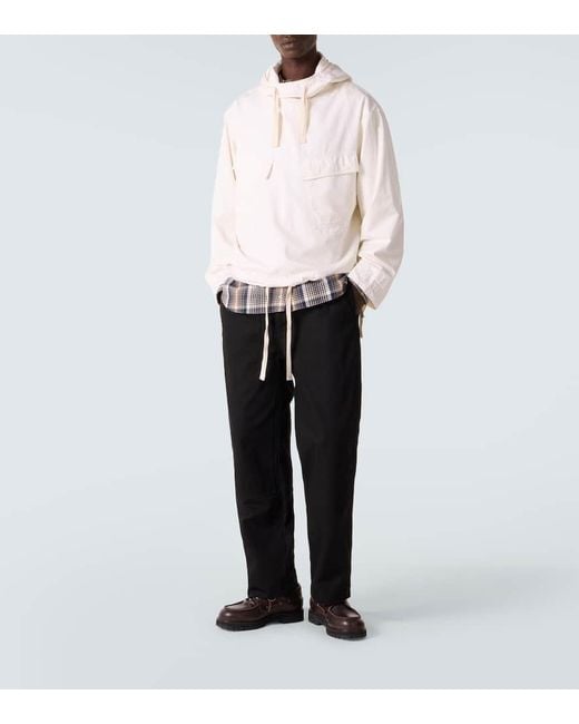 Studio Nicholson White X Aaron Levine Kirby Cotton Jacket for men