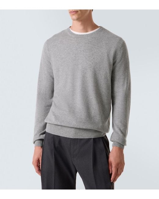Pull En Cachemire Rubinacci pour homme en coloris Gray