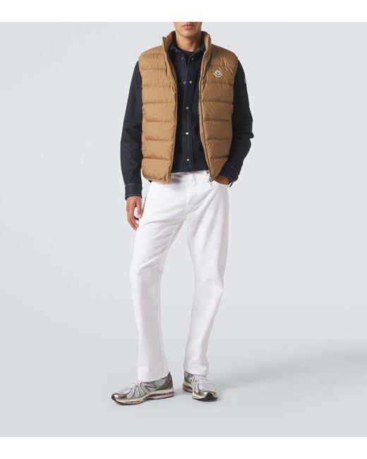 Moncler Blue Denim Shirt for men