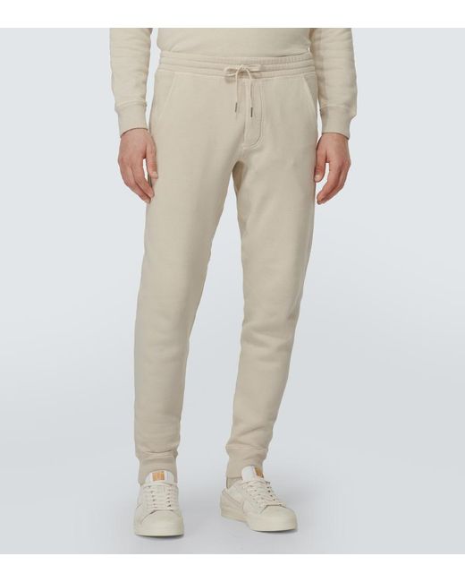 Tom Ford Natural Cotton Sweatpants for men