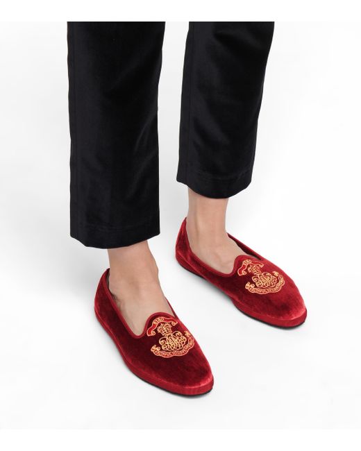 Etro Paisley Velvet And Silk Cardigan in Red - Save 80% - Lyst