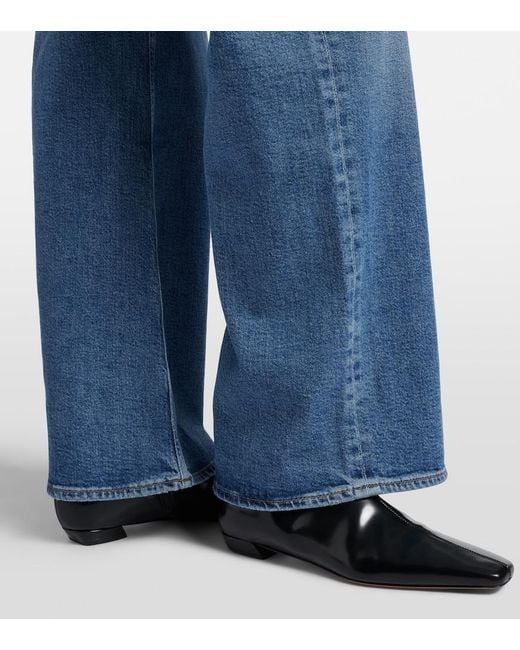 Citizens of Humanity Blue Nora Wide-Leg Jeans
