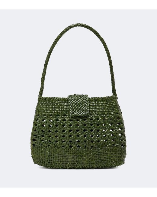 Rixo Green X Dragon Diffusion Amoria Shoulder Bag