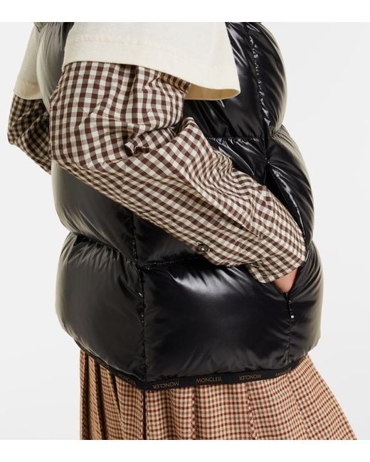 Moncler Black Badia Down Vest