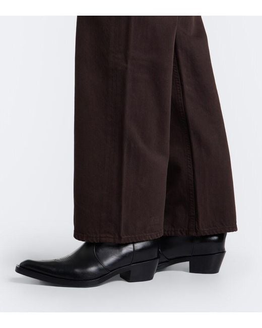 Citizens of Humanity Brown Lindz Straight Jeans