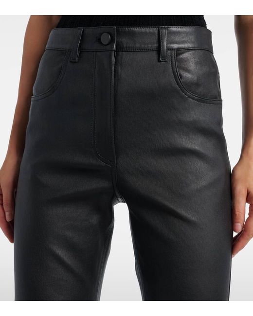 Joseph Black Schmale Hose Duke Aus Leder
