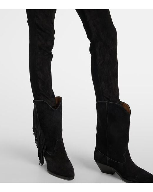 Pantalones Slim Dorothea De Ante Isabel Marant de color Black