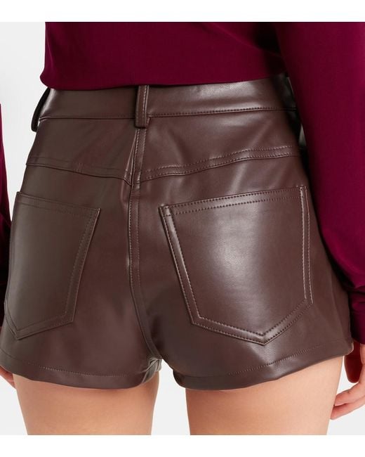 Short A Taille Haute Norma Kamali en coloris Brown