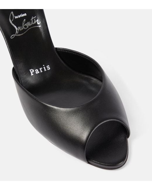 Mules Me Dolly di Christian Louboutin in Black