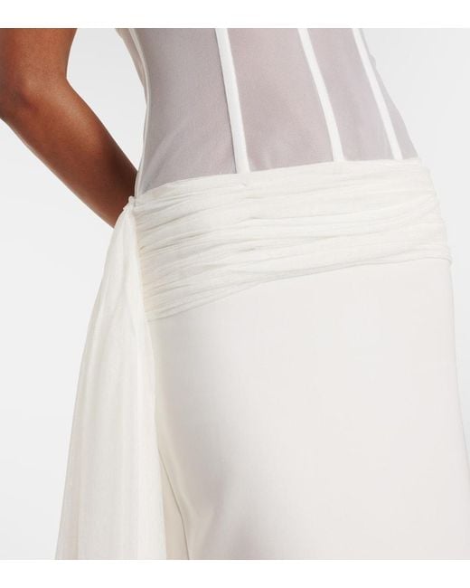 Bridal di Christopher Esber in White