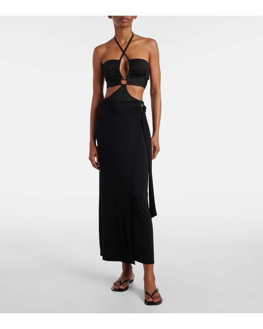 Max Mara Black Pareo