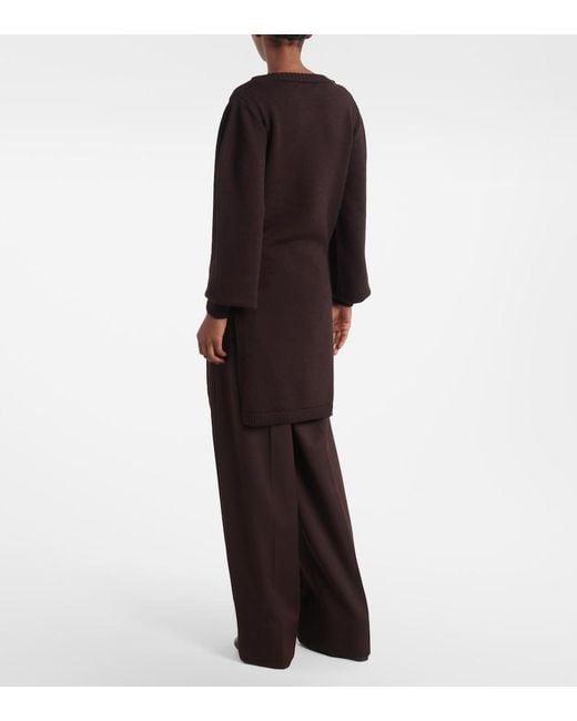 Lemaire Black Wool Sweater