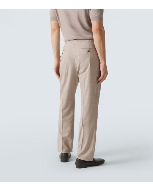 Dunhill Natural Wool Chinos for men