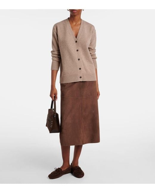 Cardigan Cedro di Max Mara in Natural
