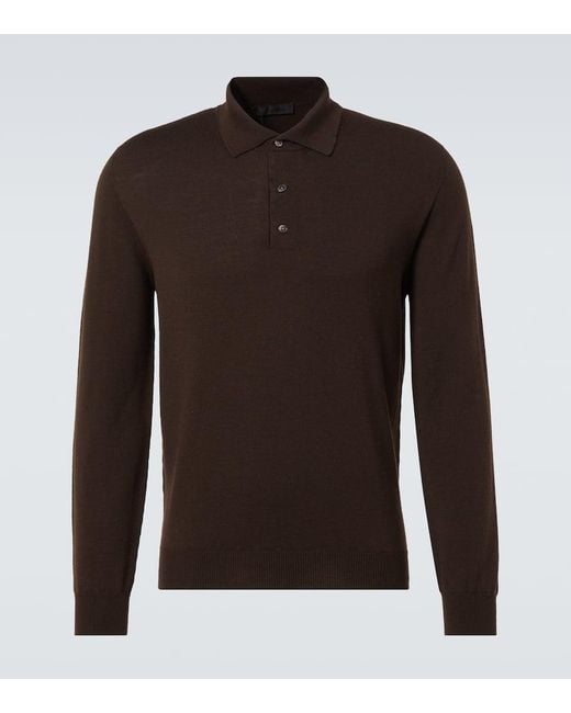 Jersey De Lana Saman Amel de hombre de color Brown