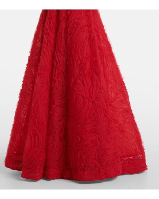 Rebecca Vallance Red Fernanda Gown
