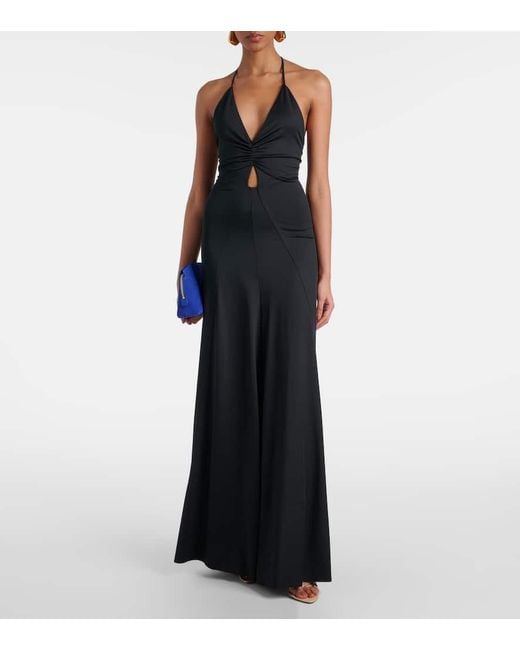 Victoria Beckham Black Dress With Cutout