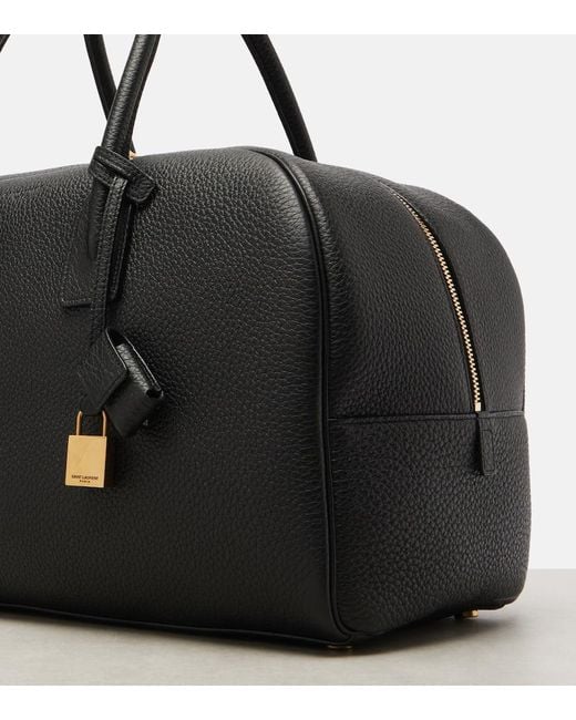 Saint Laurent Black Tote Bag Aus Leder