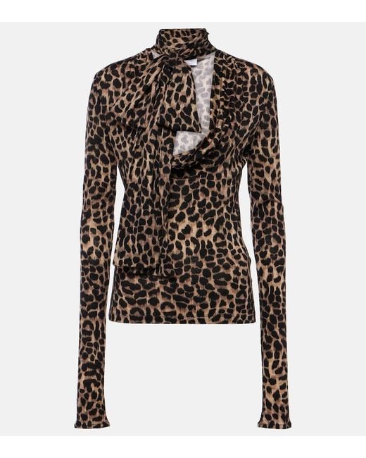 Blumarine Black Wool Top