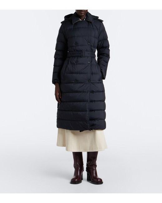 Burberry Black Kent Hooded Down Jacket