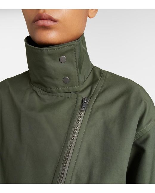 Vince Green Cotton-Blend Jacket