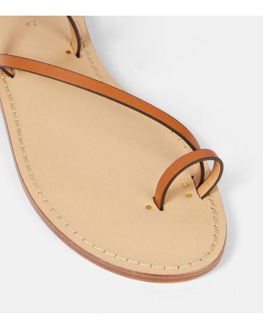 Amanu Brown Kalahari Leather Sandals
