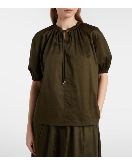 Joseph Green Nador Cotton Poplin Blouse
