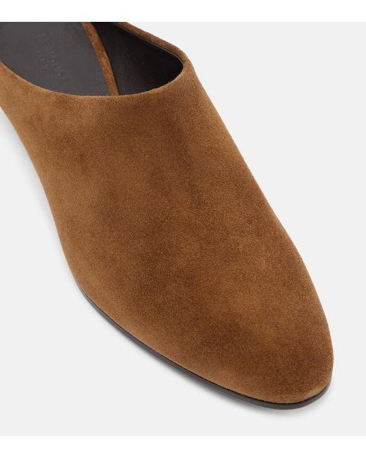 Le Monde Beryl Brown Allegra Suede Mules