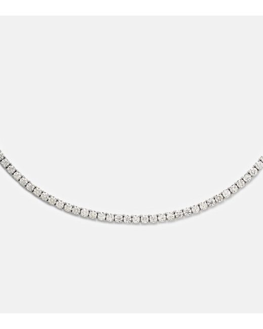 Anita Ko White Hepburn Large 18Kt Choker With Diamonds