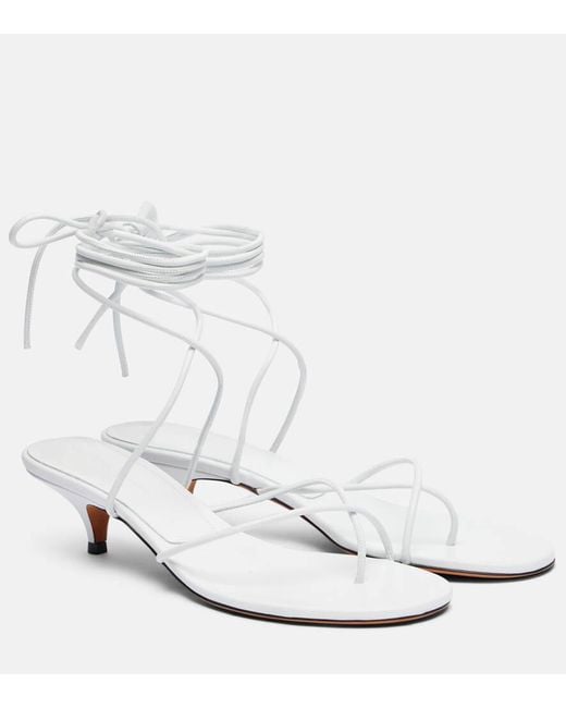 Sandali Slash Tie 40 di Proenza Schouler in White