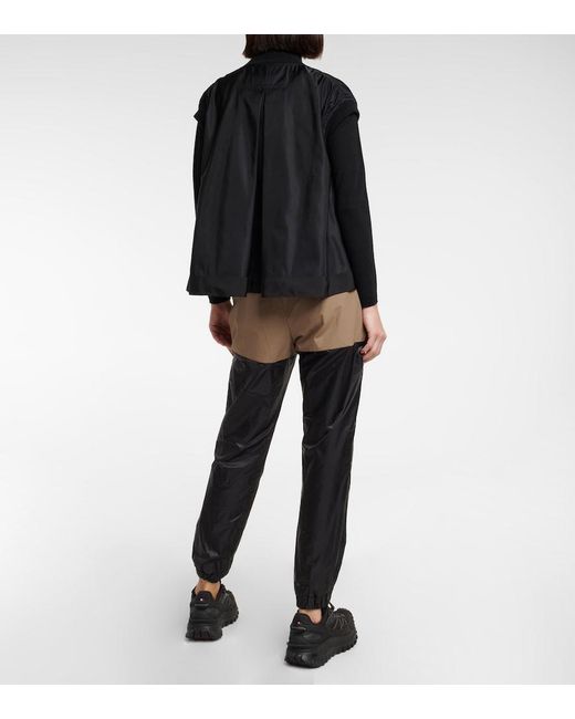 Sacai Black Nylon Vest
