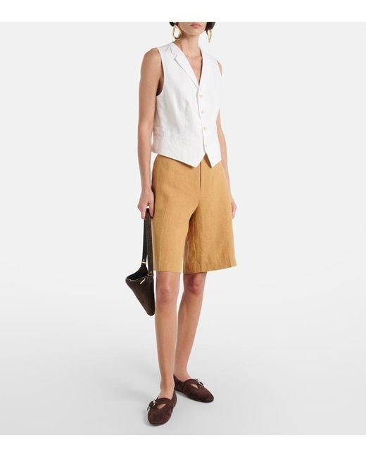 Chaleco De Algodon Polo Ralph Lauren de color White