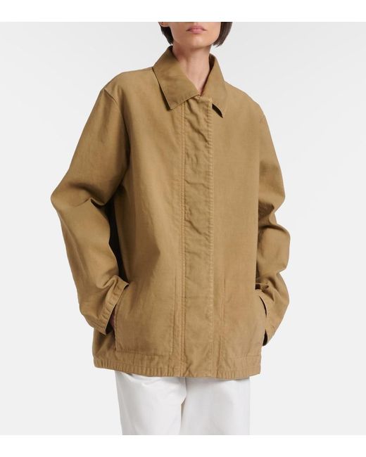 The Row Natural Baeza Cotton Jacket