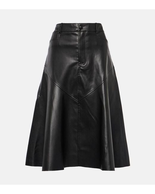 Proenza Schouler Black Label Jesse Midi Skirt
