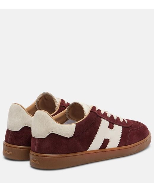 Hogan Brown Cool Suede Sneakers