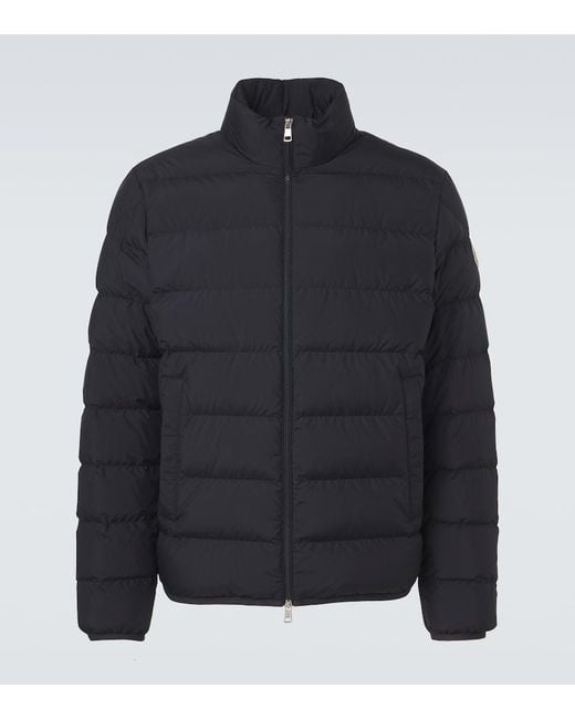 Moncler Blue Baudinet Down Jacket for men