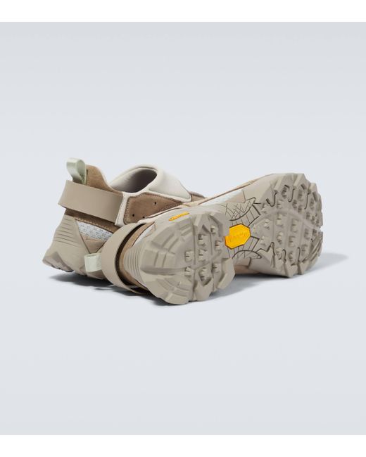 Roa White Sandal Suede Trail Running Shoes for men