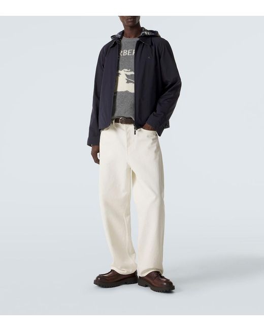 Light Jackets Burberry de hombre de color Blue