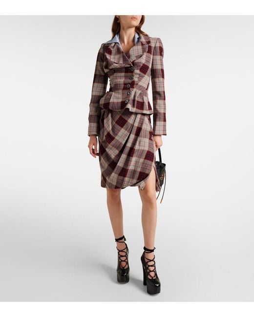 Vivienne Westwood Brown Midi Skirts