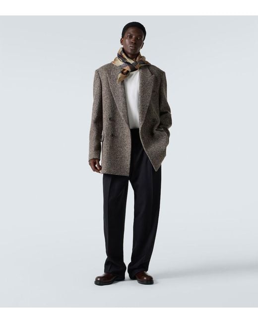 Sciarpa di Dries Van Noten in White da Uomo