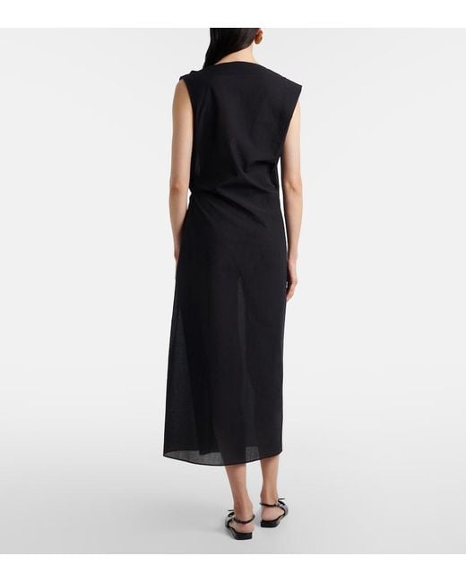 Jacquemus Black The Drap Dress