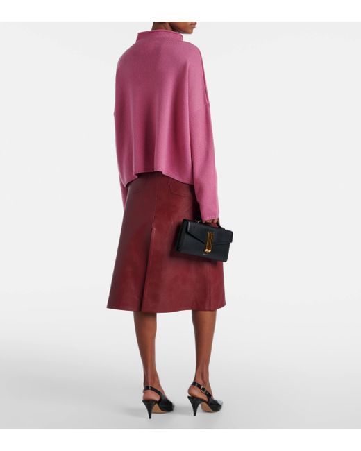 Lisa Yang Pink Sandy Cashmere Sweater