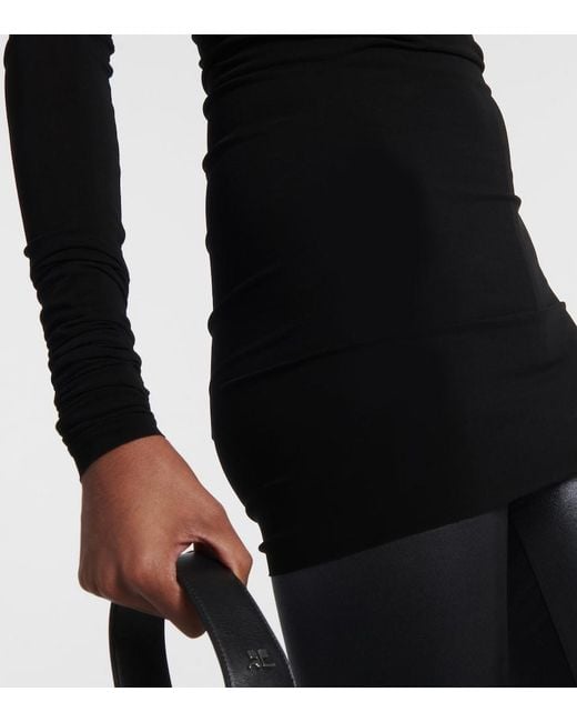 Rick Owens Black Jersey Top
