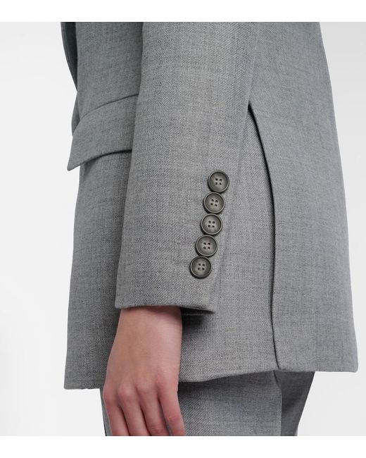 Alex Perry Gray Single-Breasted Blazer