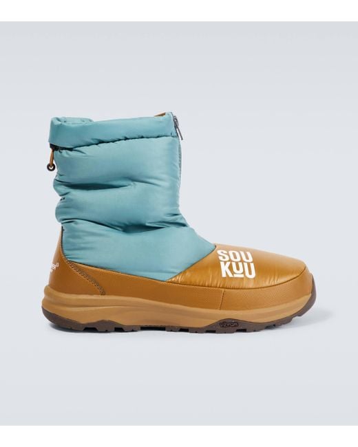 The North Face Blue X Undercover Padded Snow Boots for men