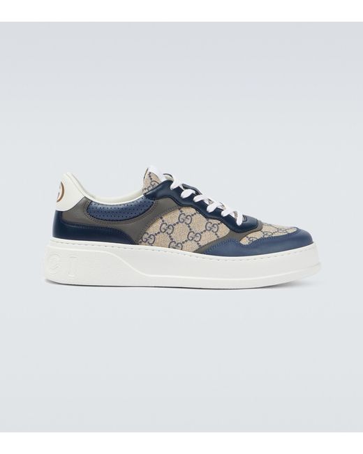 Gucci GG Supreme Canvas Sneakers in wa.in/bebl/gr.gr/bl (Blue) for Men