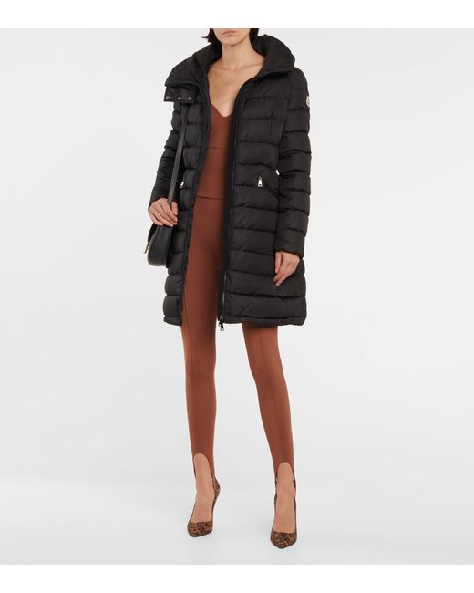 moncler sceptrum hooded puffer coat